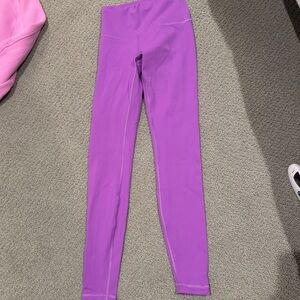 EUC Lululemon Lilac Neon Purple Leggings